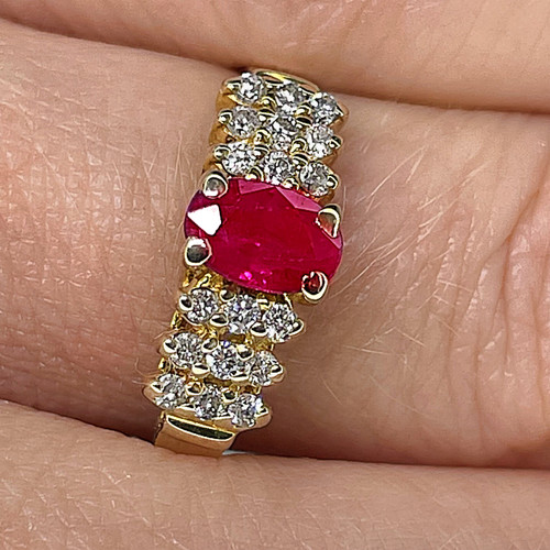 Ruby diamond ring buy natural rubies buy ruby anniversary ring 
OPR Jewelry online