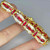 Luxury Unheated Ruby Diamond 14K Bracelet 40.7 carats total weight