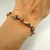 Ruby Sapphire Emerald Diamond Bracelet 14K Gold