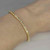 Classic 1970s Diamond Tennis Bracelet 14K Gold 3.2 cttw