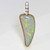 OOAK Australian Opal Diamond 14K Gold Pendant 8.87 cttw