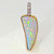 Estate Lightning Ridge Australian Opal Diamond Pendant 14K Gold OPR Jewelry Buy australian opal pendant online