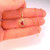 Mid Century Tear Drop Ruby Pendant Pendant Necklace Gold