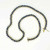 Unheated Deep Blue Sapphire Diamond 14K Collar Tennis Necklace