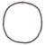 Unheated Deep Blue Sapphire Diamond 14K Collar Tennis Necklace