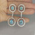 Large natural unheated aquamarine diamond wedding earrings natural aquamarine earrings jewelry buy aquamarine diamond earrings jewellery online sydney united states OPR jewelry