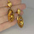One of a Kind 14K & 18K Gold Drop Earrings