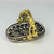 Georgian 18th Century Rose Cut Diamond Ring Panel Rings 18K Gold