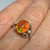 Exquisite Precious Crystal Opal Diamond Platinum Ring