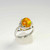 Exquisite Precious Crystal Opal Diamond Platinum Ring