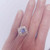 Antique Art Deco Cats Eye Unheated Blue Sapphire Cabochon Diamond 18K Pyramid Ring Antique Art Deco Cats Eye Unheated Blue Sapphire Cabochon Diamond 18K Pyramid Ring