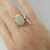Fiery Australian Opal Ring Antique Opal Ring
