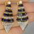 Sapphire Diamond Earring Jackets 18K Gold