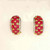 Luxury Unheated Red Ruby Diamond 14K Gold Earrings Luxury Unheated Red Ruby Diamond 14K Gold Earrings
