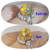 1950s Large Crystal Opal Diamond Dome Ring Platinum