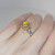 1950s Large Crystal Opal Diamond Dome Ring Platinum