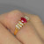 Burmese ruby diamond ring 14K gold, buy Burmese ruby engagement ring online
OPR Jewelry, Premier Sellers shop online now!