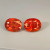 Fanta Garnet Pair, Large Pair Mandarin Garnets, Pair earrings spessartite spessartie Orange garnets