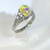 OOAK 1.15ctw Precious Fiery Rainbow Crystal Fire Opal Diamond Platinum Ring