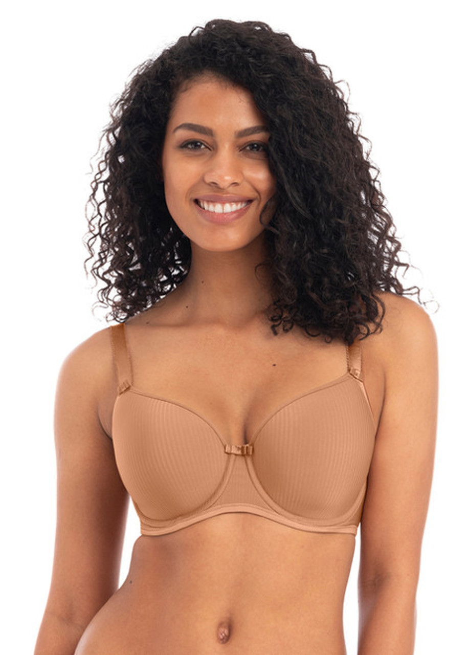 Giamaica brown underwire bra, Women's swimwear