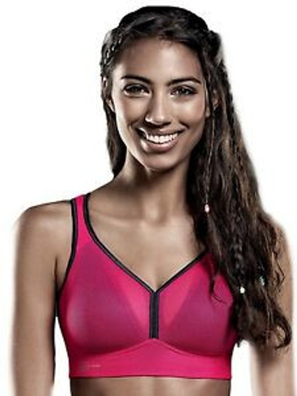 Anita Active Sports Bra 5544 Non Wired Air Control DeltaPad- Pink Anthracite