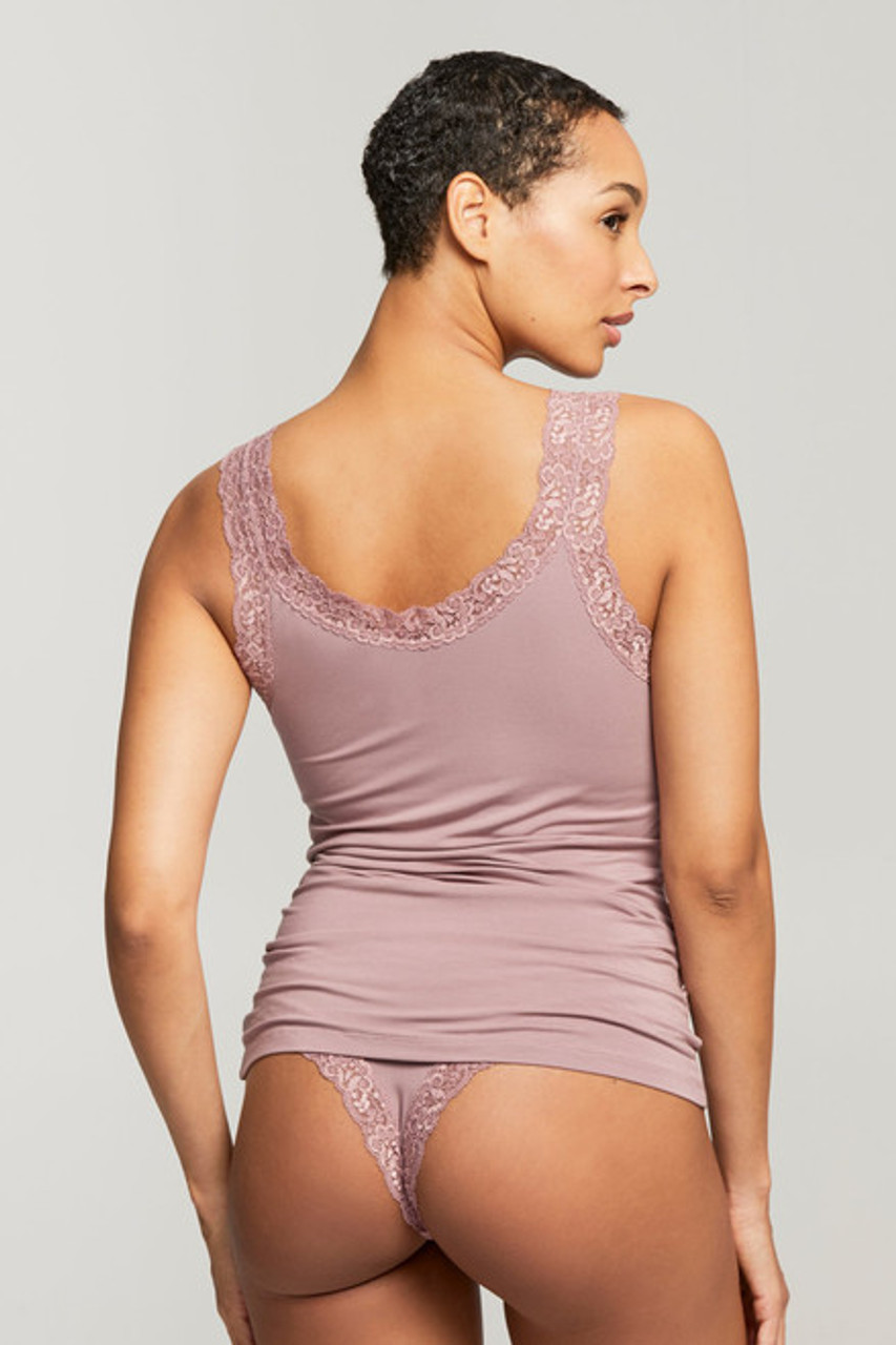 Iconic Cami with Shelf Bra in Chantilly – Christina's Luxuries