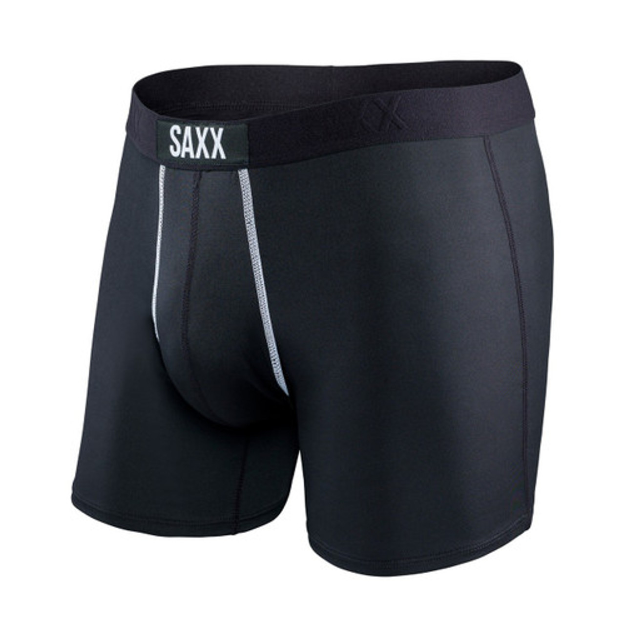 Saxx Underwear Mens Dark Charcoal Grey Quest 2.0 5 Boxer Briefs