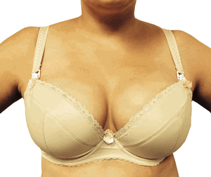 Ewa Michalak Biscuit Nursing Bra, KMB - Ewa-Michalak Biscuit bra in Nude