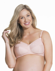 Cake Lingerie Tea Wirefree Nursing Bra - Cake Maternity Tea Nursing Bra, Blush