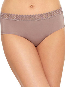 B.Tempt'd Tied In Dots Bikini Panty - b.tempt'd Tied in Dots Brief Panty (978238), Antler