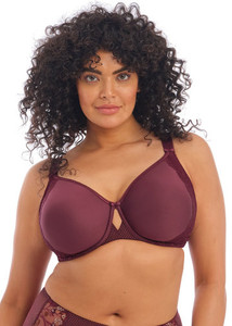 Elomi Charley Spacer Bra - Elomi Charley Underwire Bandless Spacer Moulded Bra (EL4383),  Aubergine