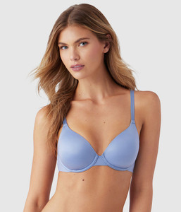 b.tempt'd Future Foundation T-Shirt Bra, 953281 - front view in Country Blue.