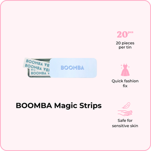 BOOMBA Magic Strips, MGS One Tin - view with tin.