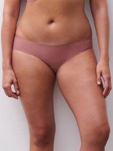 Chantelle Soft Stretch Seamless Bikini, 2643 - front view in Rose.