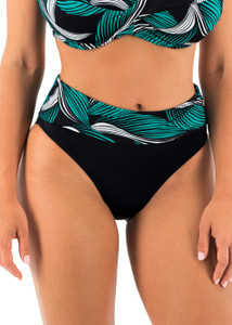 Fantasie St Lucia Fold Bikini Brief, FS504477 Black 2X - Fantasie St Lucia Fold Bikini Brief Black