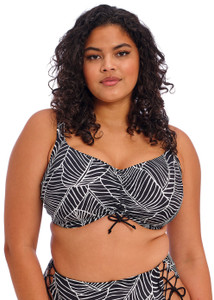 Elomi Kata Beach Bikini Top, ES801706 Black UK 34G (fits US 34I) - Elomi Kata Beach Bikini Top Black