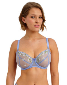 Freya Entwined Plunge Bra, AA403802 - front view in Daisy.