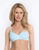 QT Intimates Cotton Nursing Bra, Sky