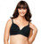 Cake Lingerie Croissant Nursing Bra, Black