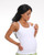 Nursing Tank, White