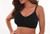 Dynashape Intima Seamless Nursing Comfort Bra, Black