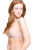 QT Intimates Strapless Convertible Bra in nude, side view