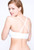 QT Intimates Strapless Convertible Bra in white, racer back