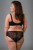 back view with matching panty in Black.
