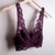 Coobie Undie Couture Wide Strap Lace Bralette, Plum