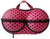 Bra Storage/Travel Bag (UIE623), Hot Pink Polka Dot