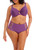 front view with matching high waist brief in Pansy.