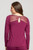 back view in Royal Plum.