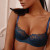 Gossard Swirl Lace Balconnette Bra Dark Teal