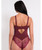 back view in Oxblood.